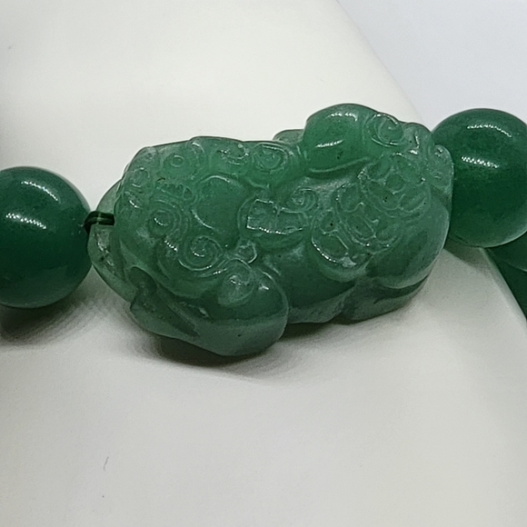 Jade Bracelet with Lucky charm - Picture 3 of 3